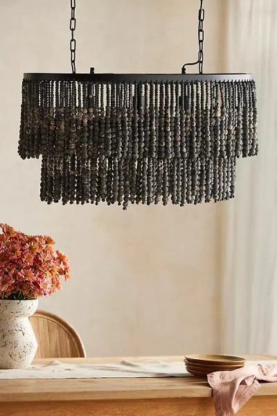 Terrain Beaded Chandelier Light