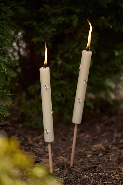 Terrain Bee Citronella Torch Candle