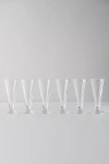 Terrain Bee Flute Glasses, Set Of 6