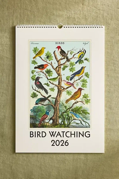 Terrain Bird Watching 2026 Wall Calendar In Multi