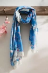 Terrain Blooming Garden Scarf In Blue