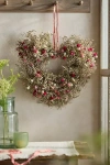 Terrain Blooming Heart Dried Wreath