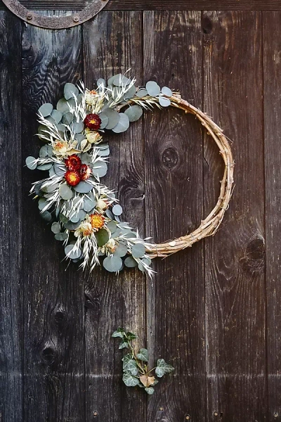 Terrain Bohemia Sunset Asymmetric Wreath