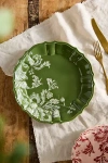Terrain Botanical Silhouette Dinner Plate In Green