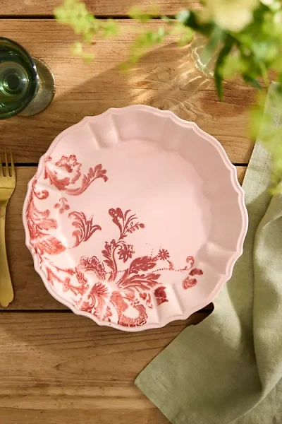 Terrain Botanical Silhouette Dinner Plate In Pink