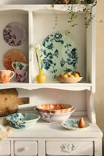 Terrain Botanical Silhouette Oval Serving Platter