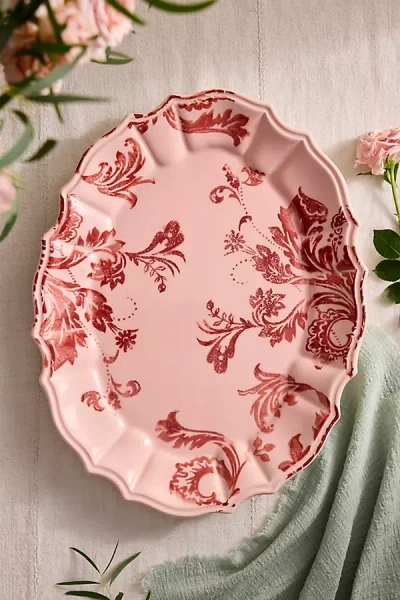 Terrain Botanical Silhouette Oval Serving Platter