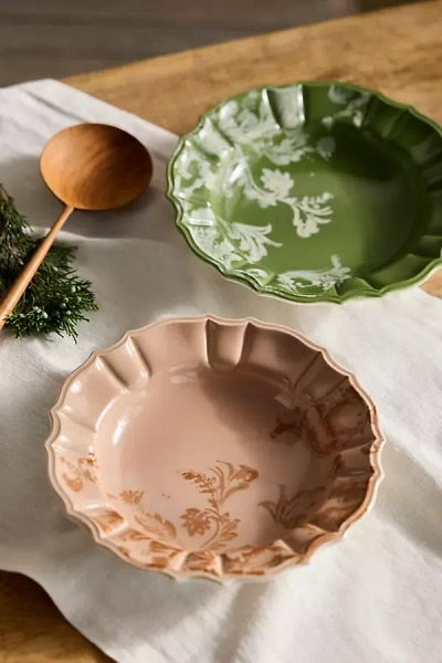 Terrain Botanical Silhouette Soup Bowl