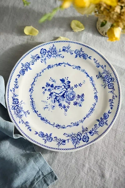 Terrain Botanical Transferware Dinner Plate