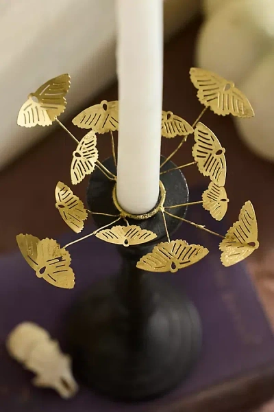 Terrain Brass Moth Candle Wreath