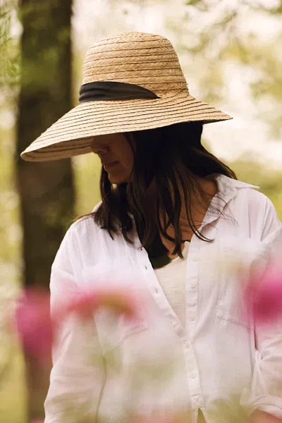 Terrain Buri Braid Straw Sun Hat In Multi