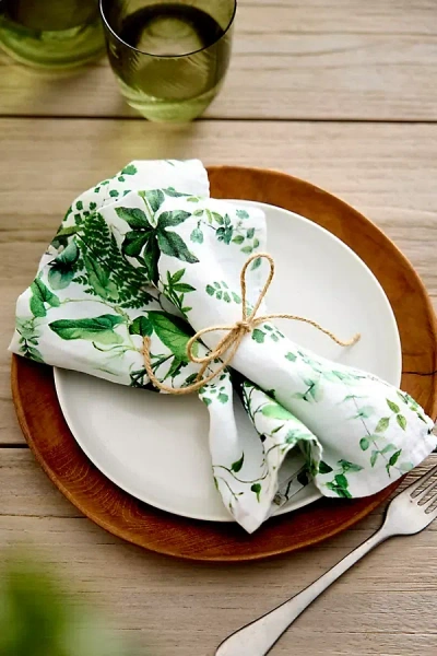 Terrain By Hope Eden Fern Napkin In Green