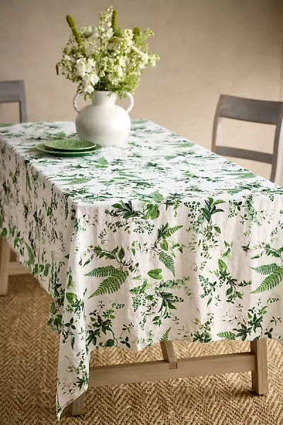 Terrain By Hope Eden Fern Tablecloth In Green