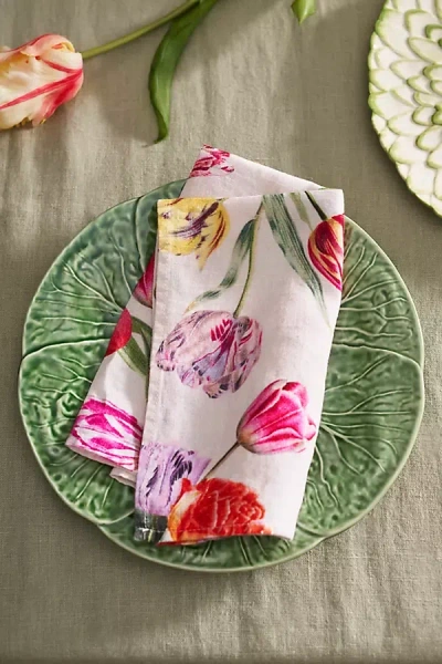 Terrain By Hope Tulip Napkin In White