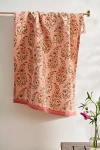 Terrain Calla Cotton Dish Towel In Orange