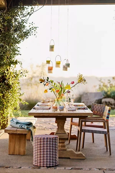 Terrain Campo Teak Dining Table, 10'