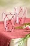 Terrain Candy Stripe Glasses, Set Of 2 In Pink