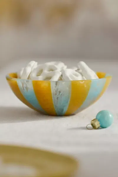 Terrain Candy Stripe Resin Nut Bowl In Multi