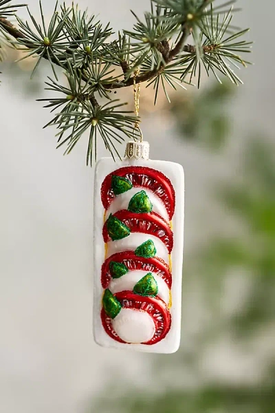 Terrain Caprese Glass Ornament In Multi