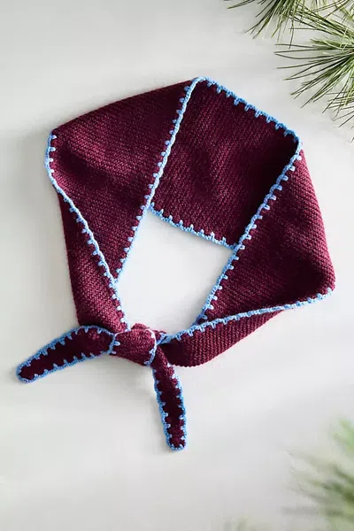 Terrain Cashmere Neck Scarf In Burgundy