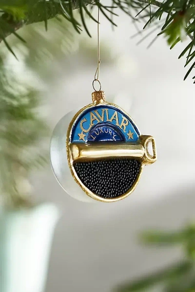 Terrain Caviar Glass Ornament