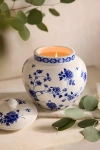 Terrain Ceramic Jar Candle, Blue Floral