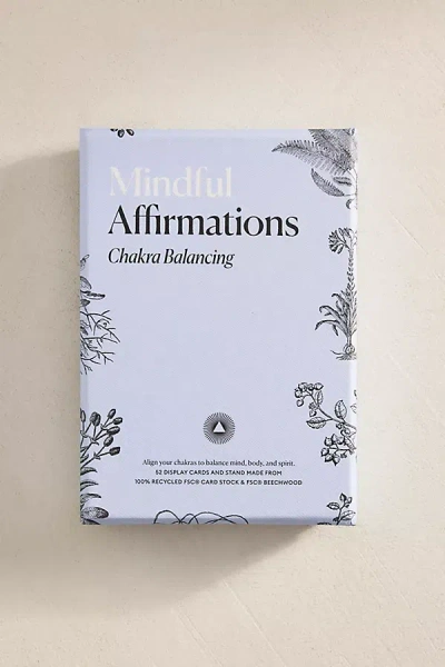 Terrain Chakra Affirmation Card Deck In Multi
