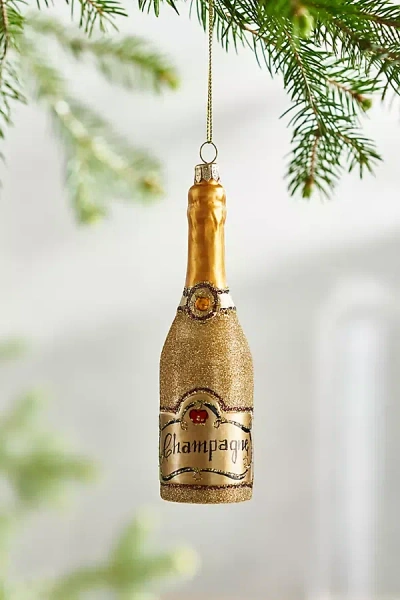 Terrain Champagne Glass Ornament