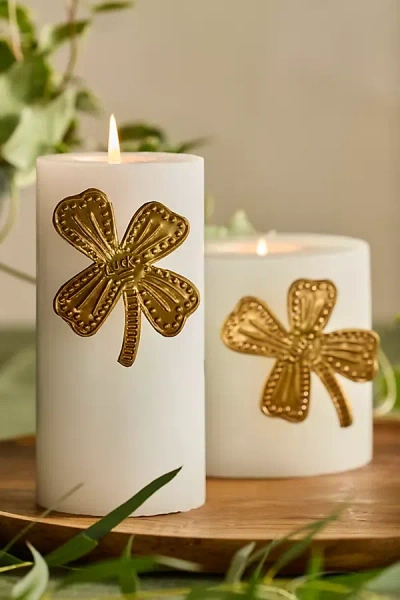 Terrain Clover Candle Pins, Set Of 2 In Multi
