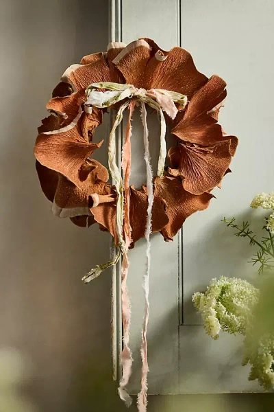 Terrain Coconut Bark Wreath