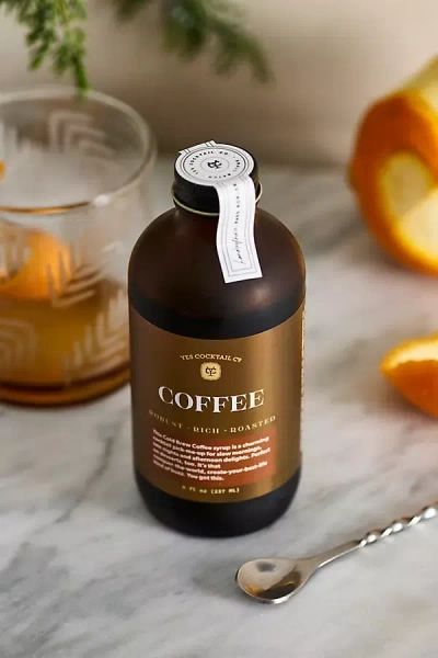 Terrain Coffee Cocktail Syrup In Brown