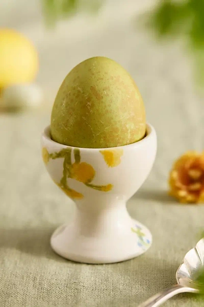 Terrain Colorful Floral Egg Cup