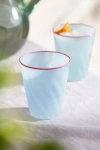 Terrain Colorful Swirl Glasses, Set Of 2