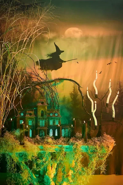 Terrain Concordville Spooky Village Victorian House