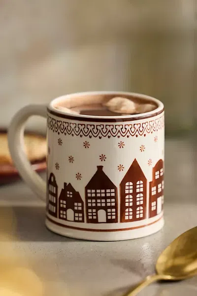 Terrain Concordville Stoneware Mug In Brown