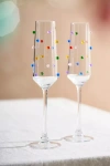 Terrain Confetti Flutes, Set Of 2