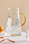 Terrain Confetti Glass Pitcher In Transparent