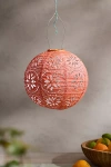 Terrain Coral Globe Solar Lantern