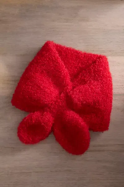 Terrain Cozy Knit Neck Wrap In Red