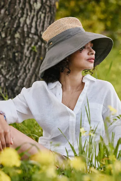 Terrain Crochet Crown Bucket Hat In Multi