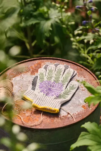 Terrain Dahlia Garden Gloves In Multi
