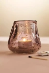 Terrain Dimpled Tea Light Holder In Purple