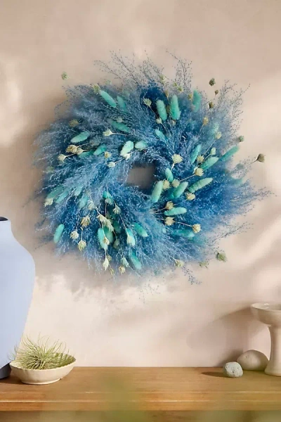 Terrain Dried Blue Cloud Wreath