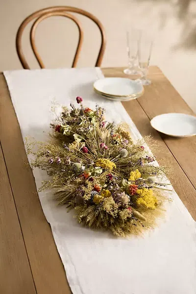 Terrain Dried Botanical Centerpiece In Green