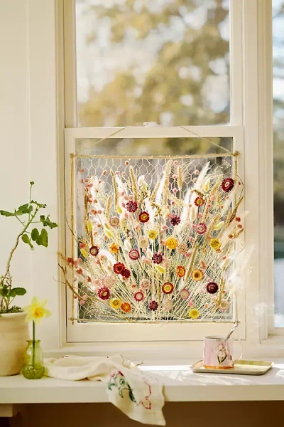 Terrain Dried Floral Hanging Frame