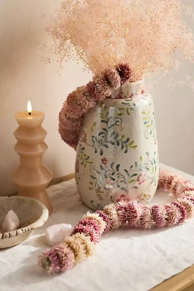 Terrain Dried Helichrysum Garland In Multi