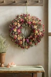 Terrain Dried Pink Confetti Wreath