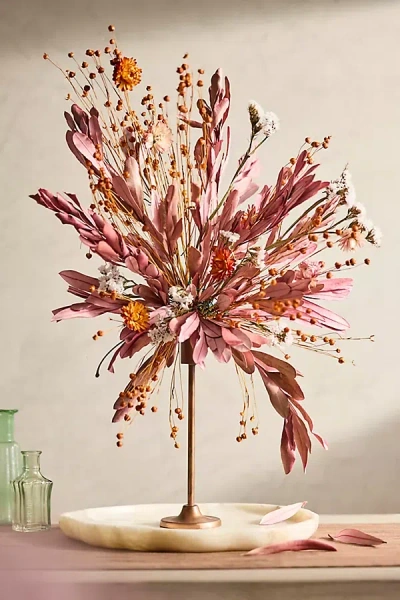 Terrain Dried Pink Sherbet Bouquet