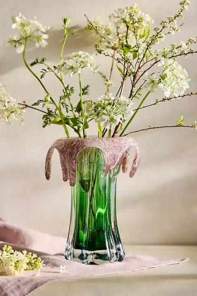 Terrain Drippy Glass Vase