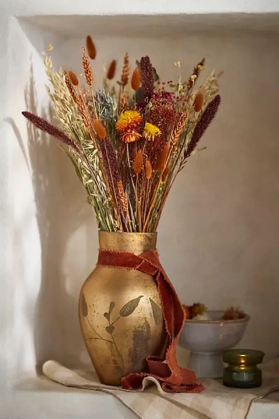 Terrain Dutch Field Mix Dried Bouquet, Harvest Sunset